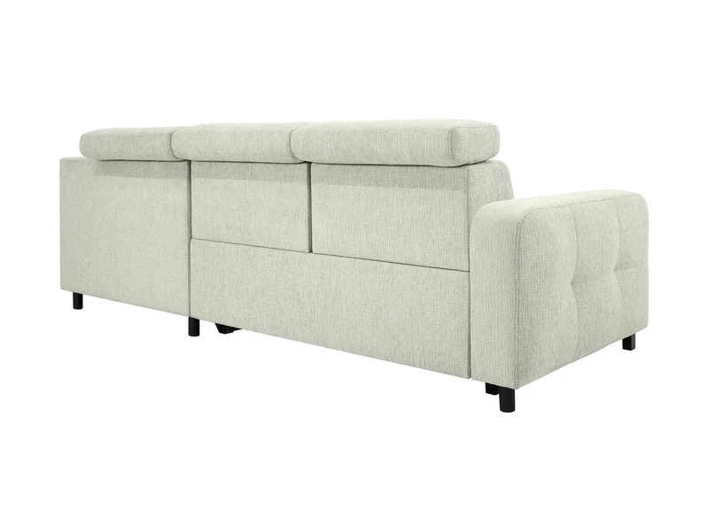 Maxim L Pull-Out Corner Sofa Bed 280x231 cm with Storage – Beige Kansas 4