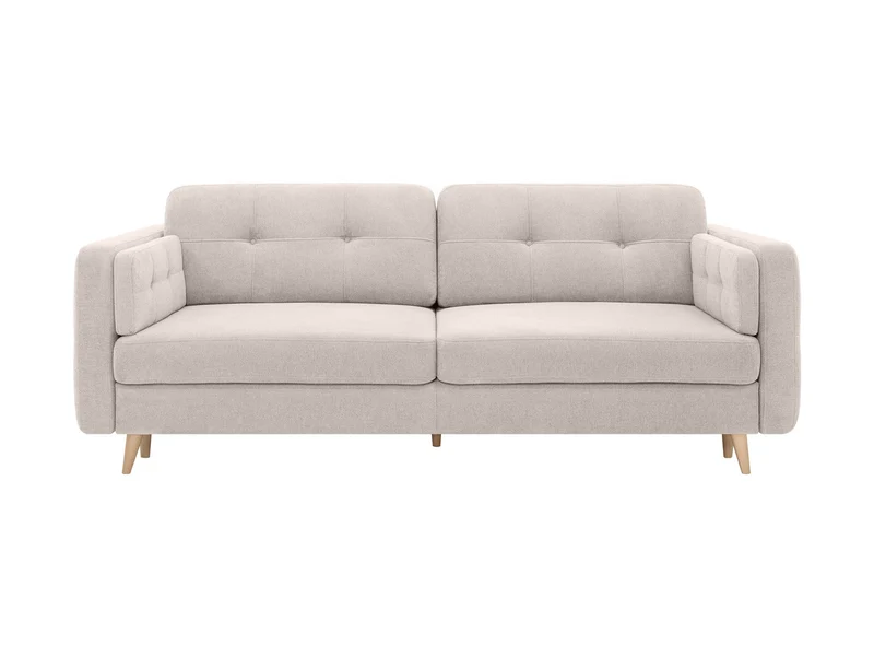 Cornet 3-Seater Sofa Bed 225x109 cm with Storage – Lotus Sand