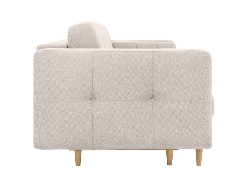 Cornet 3-Seater Sofa Bed 225x109 cm with Storage – Lotus Sand