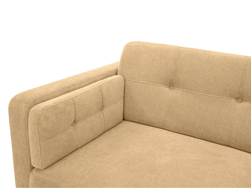 Cornet 3-Seater Sofa Bed 225x109 cm with Storage – Lotus Honey