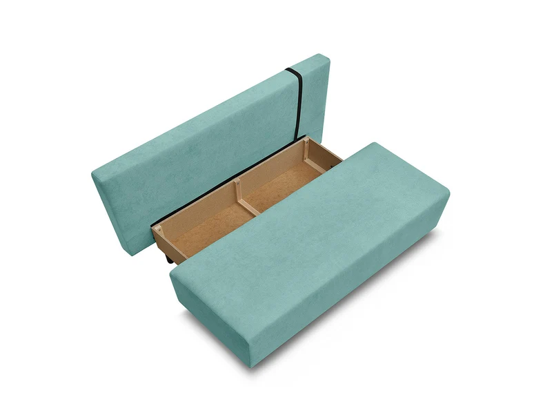 Sun LUX 3-Seater Sofa Bed 193x92 cm with Storage – Bonnell Springs