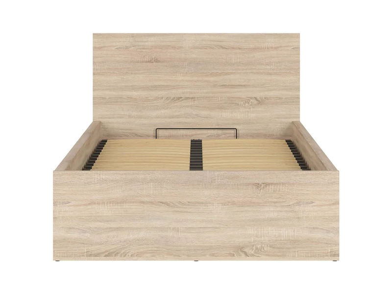 Tetrix — Bed 120 × 200 cm with Storage | Sonoma Oak | Mattress Not Included