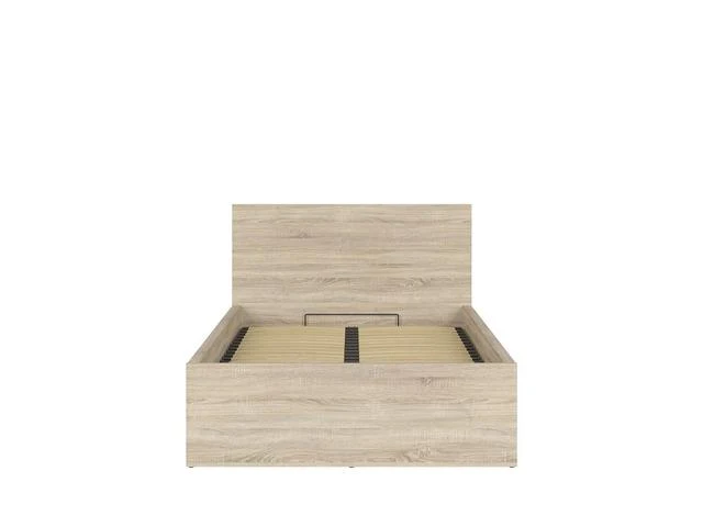 Tetrix — Bed 120 × 200 cm with Storage | Sonoma Oak | Mattress Not Included