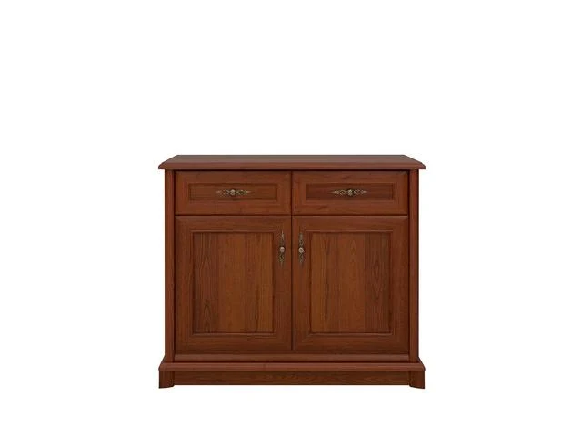 Kent — Chest of Drawers | 2 Drawers & 2 Doors | Chestnut | Classic Modular