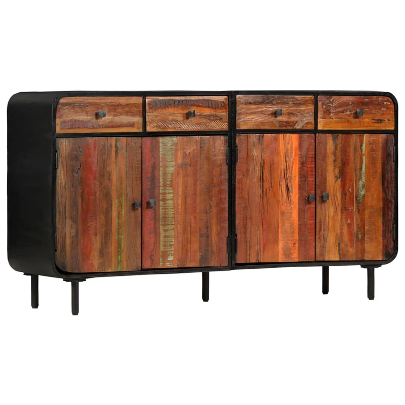 Sideboard Massives Altholz 140×35×76 cm