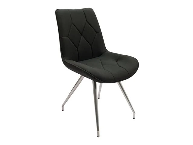 Henry Black Dining Chair – 51×89 cm | Bold Industrial Style