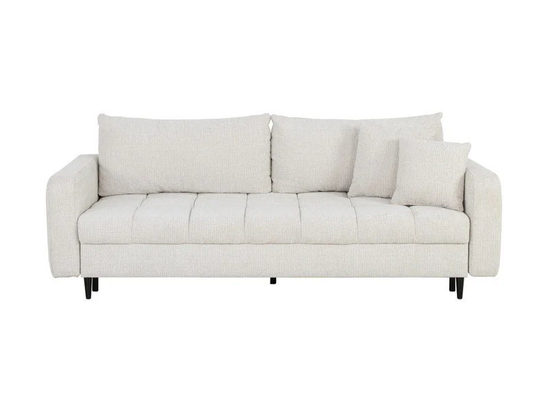 Sorella 3-Seater Sofa Bed 231x105 cm with Storage – Pearl Chenille