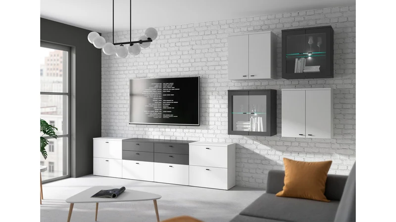 System 64 2-Door Storage Cabinet 64x64 cm – White