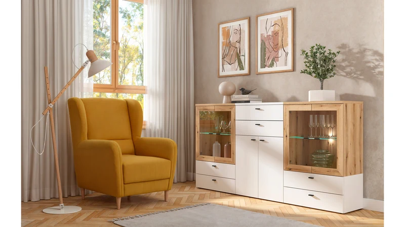 System 64 2-Door Storage Cabinet 64x64 cm – White