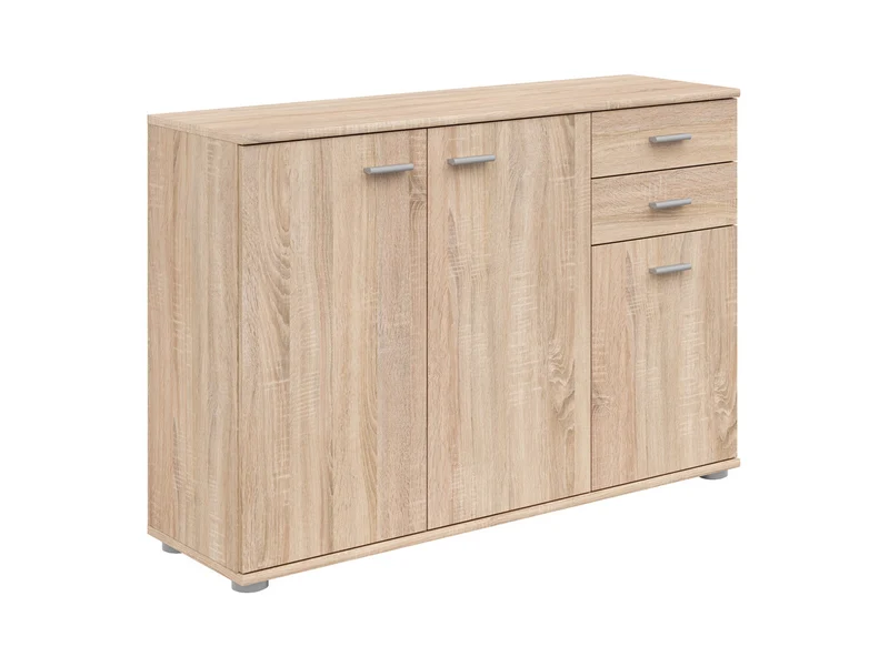 Noeda Chest of Drawers 106x75 cm – Sonoma Oak