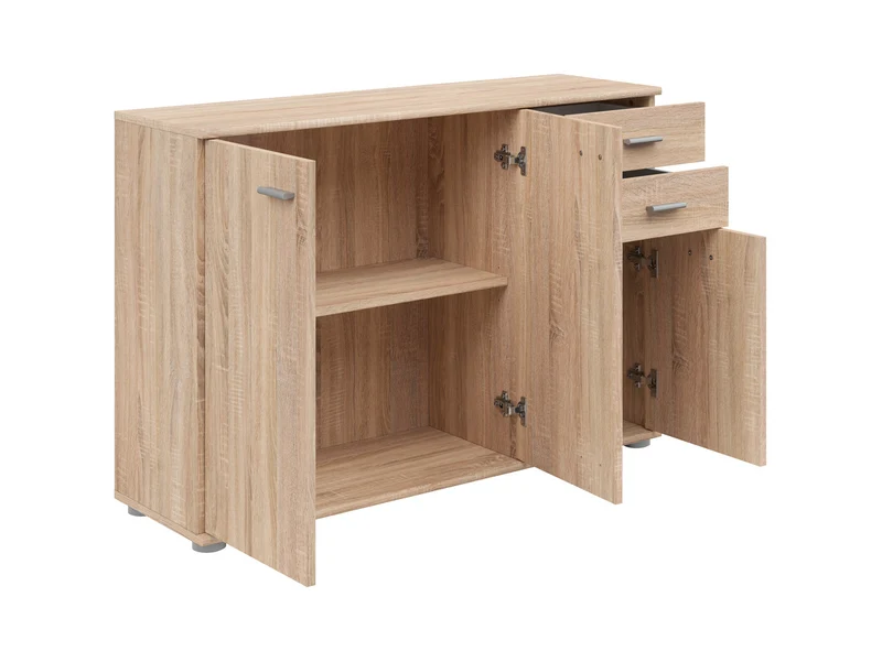 Noeda Chest of Drawers 106x75 cm – Sonoma Oak