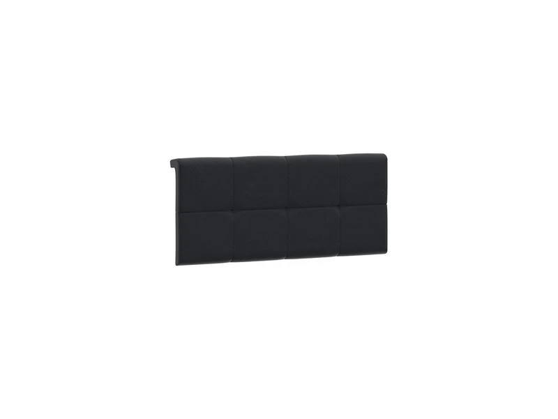 Tetrix 90 Upholstered Headboard Panel – Solar 99 Black (Bed Accessory)