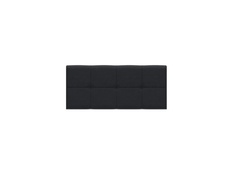 Tetrix 90 Upholstered Headboard Panel – Solar 99 Black (Bed Accessory)