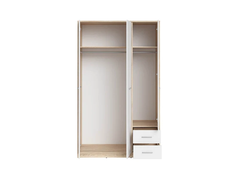 Nepo Plus — 3-Door Wardrobe 118.5cm
