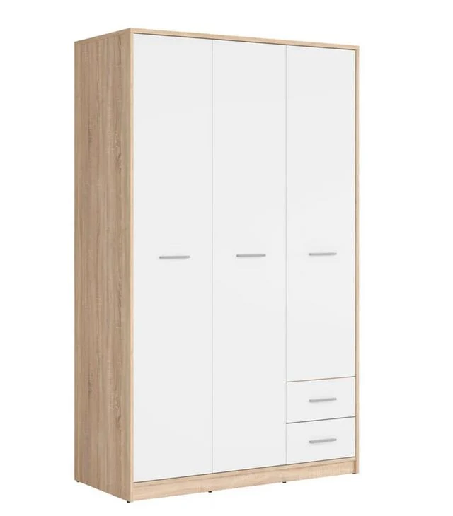 Nepo Plus — 3-Door Wardrobe 118.5cm