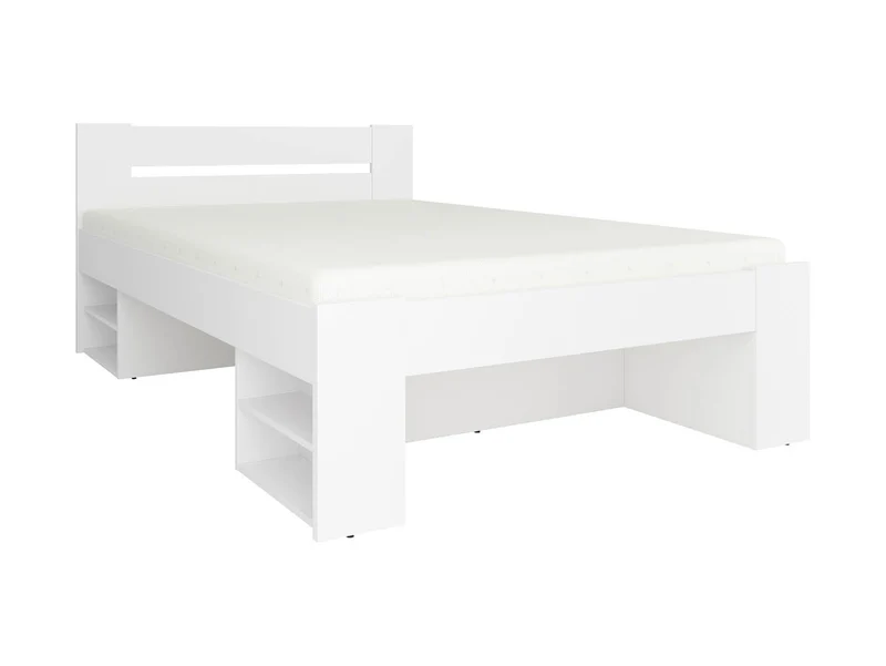 Nepo Plus Bed Set 160 — Bed, Slatted Base & Merida Mattress