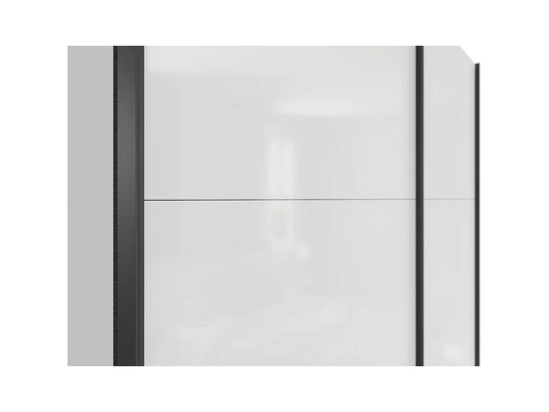 Tetrix Sliding Door Wardrobe 183 cm – White Gloss