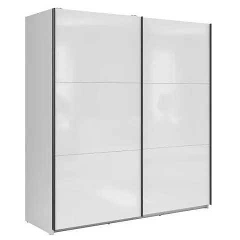Tetrix Sliding Door Wardrobe 183 cm – White Gloss