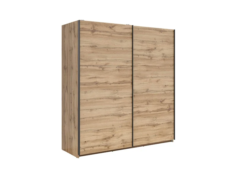 Tetrix Sliding Door Wardrobe 183 cm – Wotan Oak