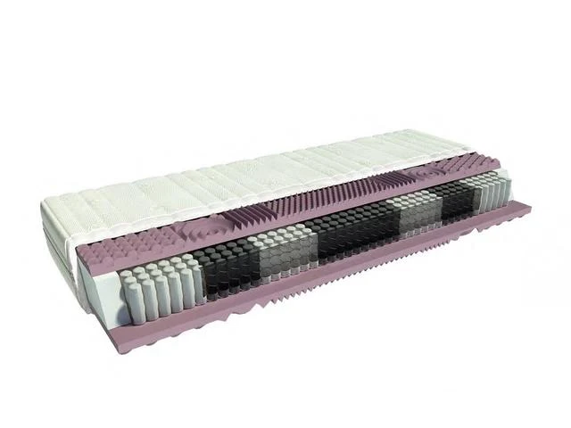 Mimas Multi Silver Mattress 80×200cm – H3 Firm | Multipocket Springs | Silver+ Cover