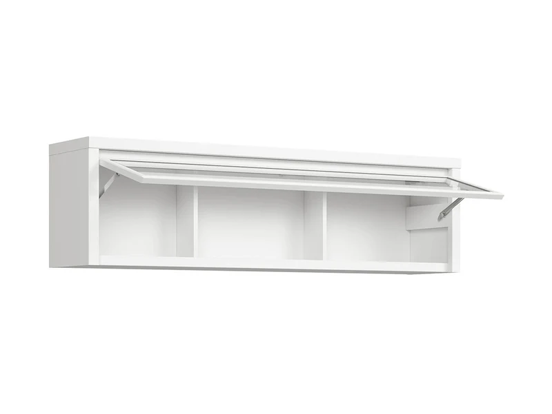 Kaspian — Glazed Wall Cabinet 140cm