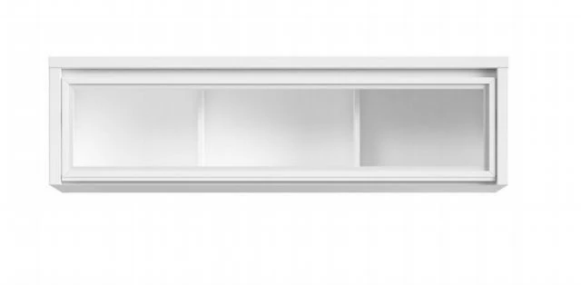 Kaspian — Glazed Wall Cabinet 140cm