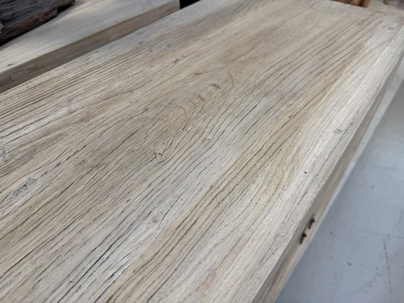 Sideboard Altholz Natur-grau, Anrichte mit Schubladen Altholz, Kommode Altholz, Breite 180 cm