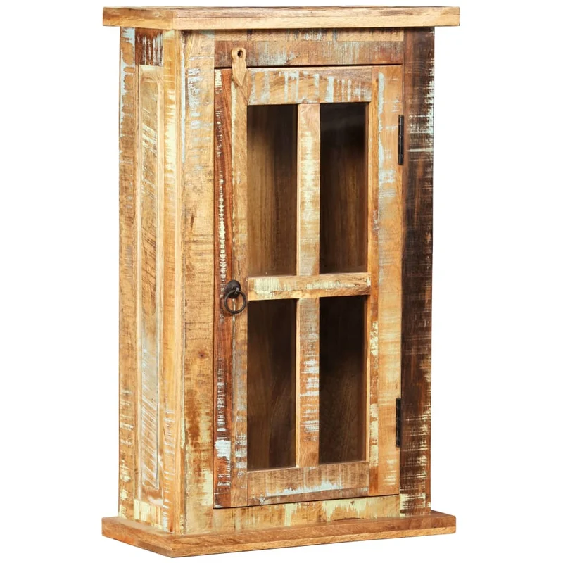 Wandschrank Altholz Massiv 44x21x72 cm