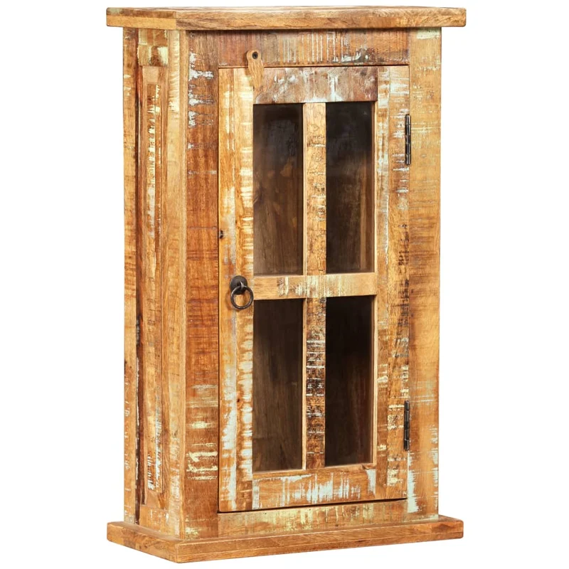 Wandschrank Altholz Massiv 44x21x72 cm