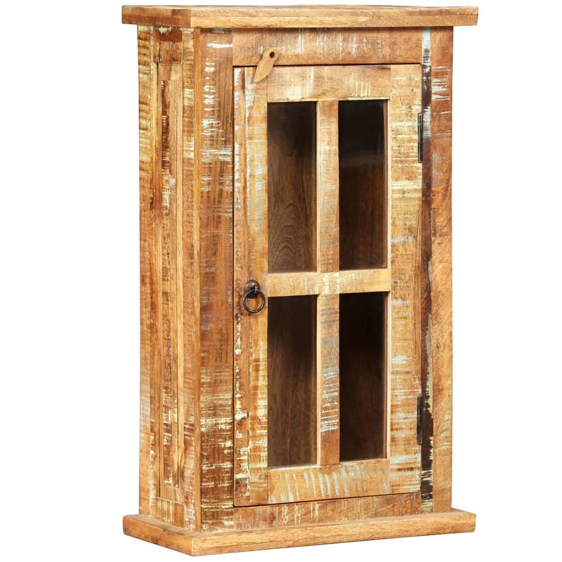 Wandschrank Altholz Massiv 44x21x72 cm
