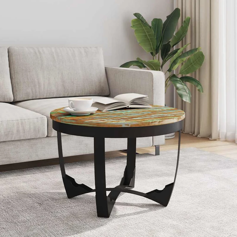 Couchtisch Massives Altholz 60x40 cm