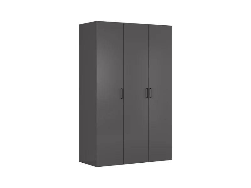 Flex Modular Wardrobe 150cm — 3 Doors Graphite