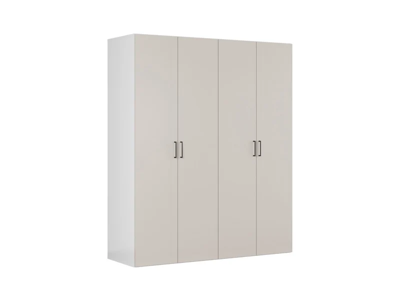 Modular wardrobe Flex 200 cm with 4 doors cashmere