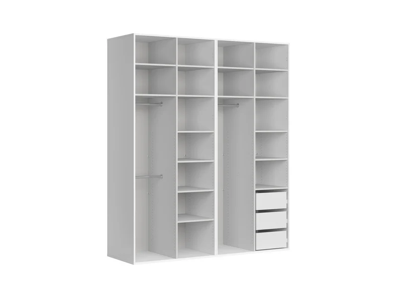 Modular wardrobe Flex 200 cm with 4 doors cashmere