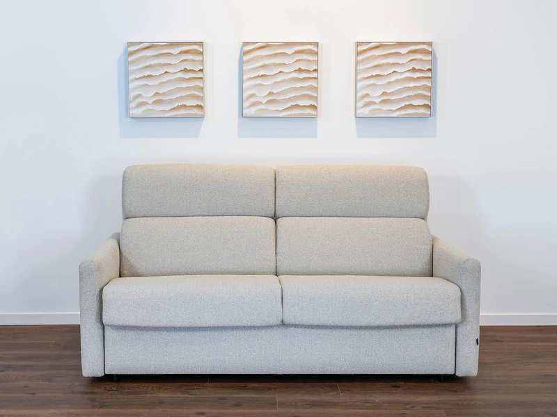 Schlafsofa Sand, Sofa-Bed Sand, Maße: 160x200 cm