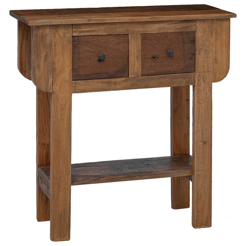 Konsolentisch Gemischtes Altholz 80x35x80 cm