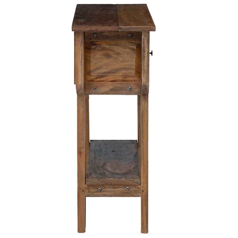Konsolentisch Gemischtes Altholz 80x35x80 cm