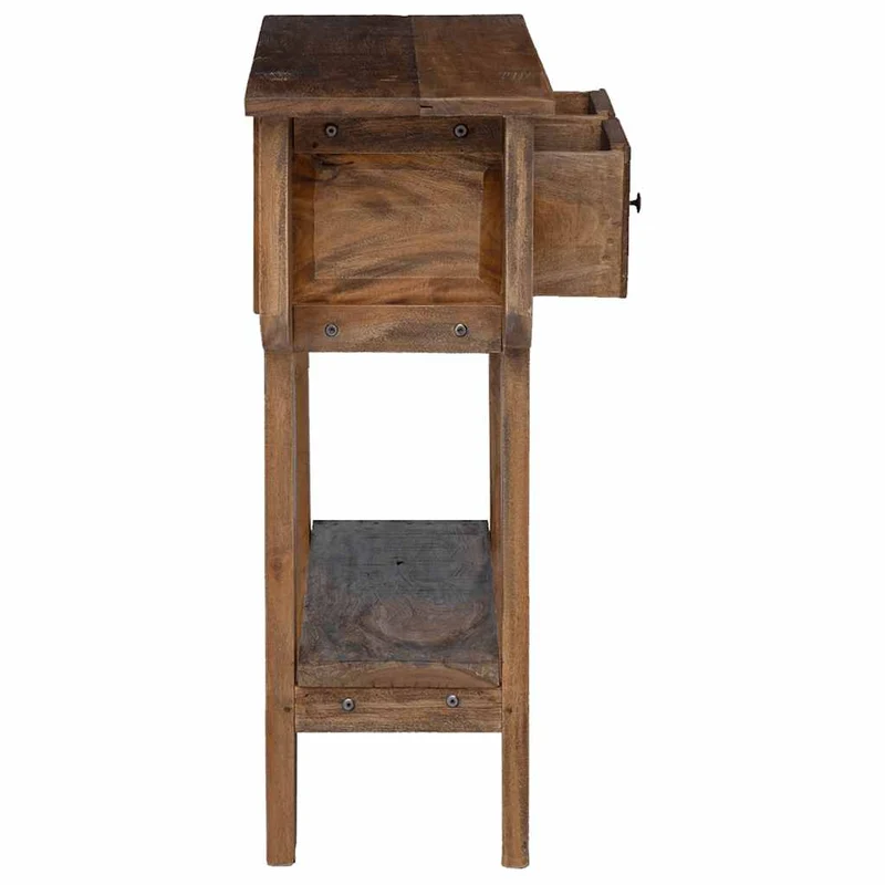 Konsolentisch Gemischtes Altholz 80x35x80 cm