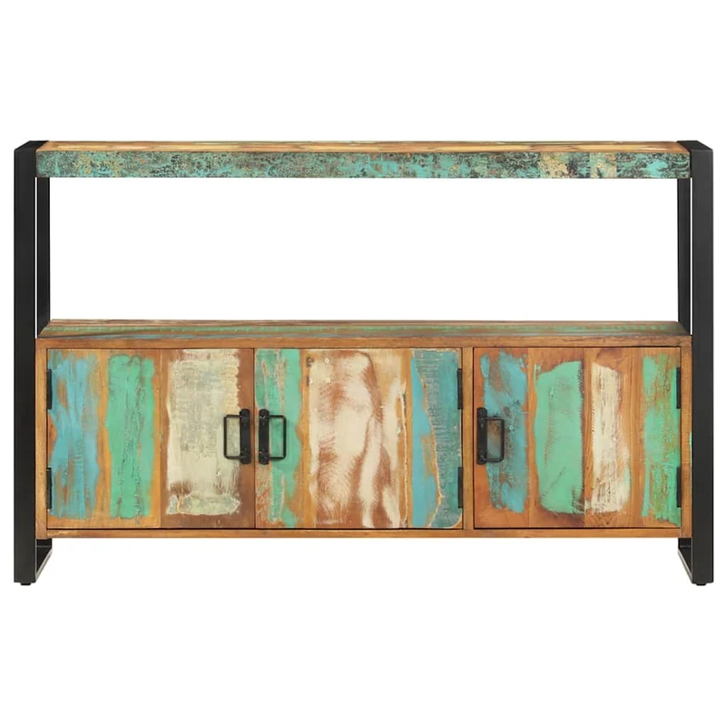 Sideboard 120x30x75 cm Altholz Massiv