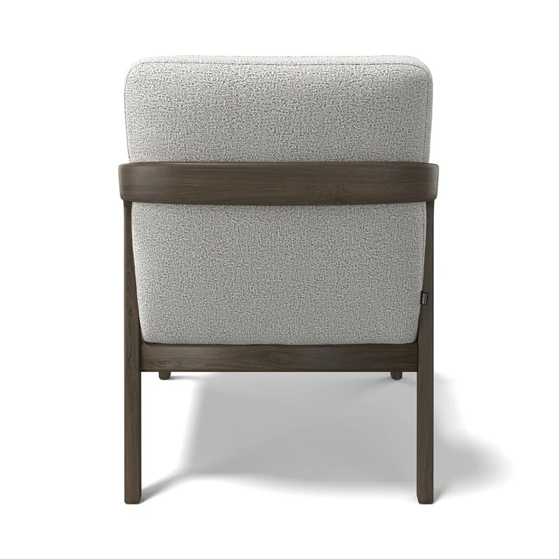 Sessel braun Klassik , Lobby-Sessel Holz-Rahmen braun