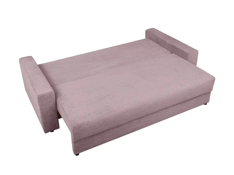 Garcia 3-Seater Sofa Bed 233 cm – DL Pull-Out Mechanism, 150×195 cm Sleeping Surface, Deep Seat & Bedding Storage