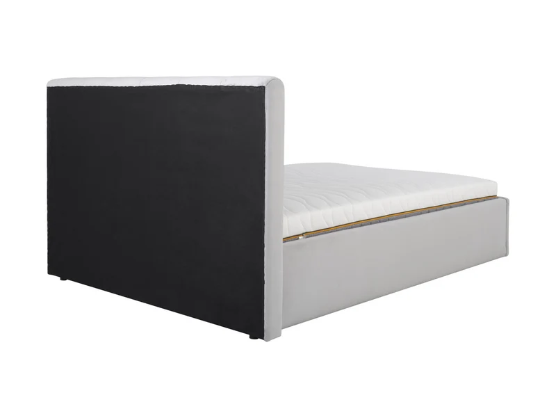 Lones Upholstered Bed 160×200 cm – Bedding Storage Option, Choice of Fabric | Also in 140 & 180 cm