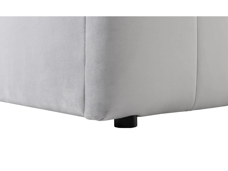 Lones Upholstered Bed 160×200 cm – Bedding Storage Option, Choice of Fabric | Also in 140 & 180 cm