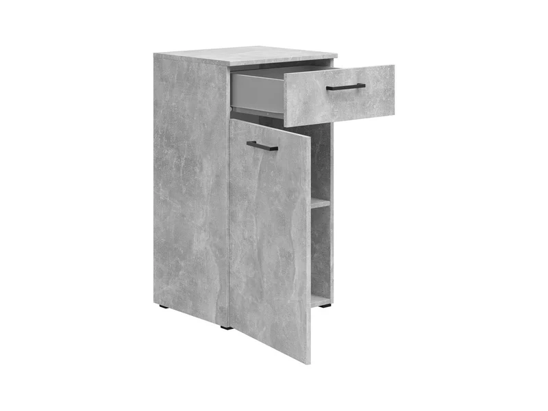 MultiDo Cabinet with Drawer & Door 45×83×40 cm – Modular Storage | Light Atelier