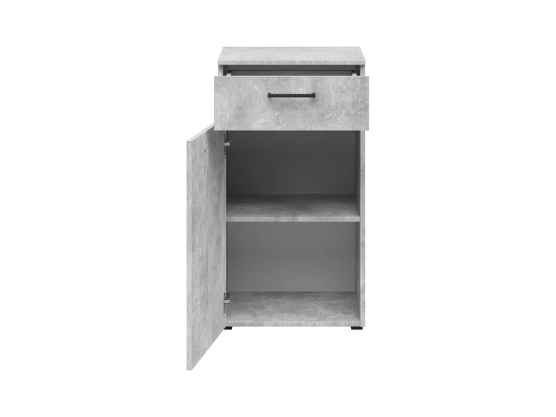 MultiDo Cabinet with Drawer & Door 45×83×40 cm – Modular Storage | Light Atelier