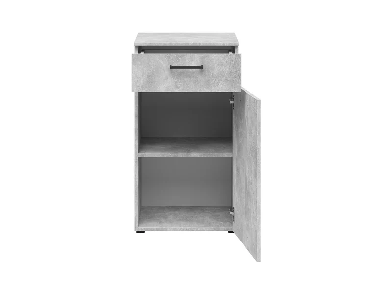 MultiDo Cabinet with Drawer & Door 45×83×40 cm – Modular Storage | Light Atelier