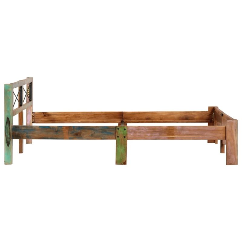 Massivholzbett Altholz 160x200 cm
