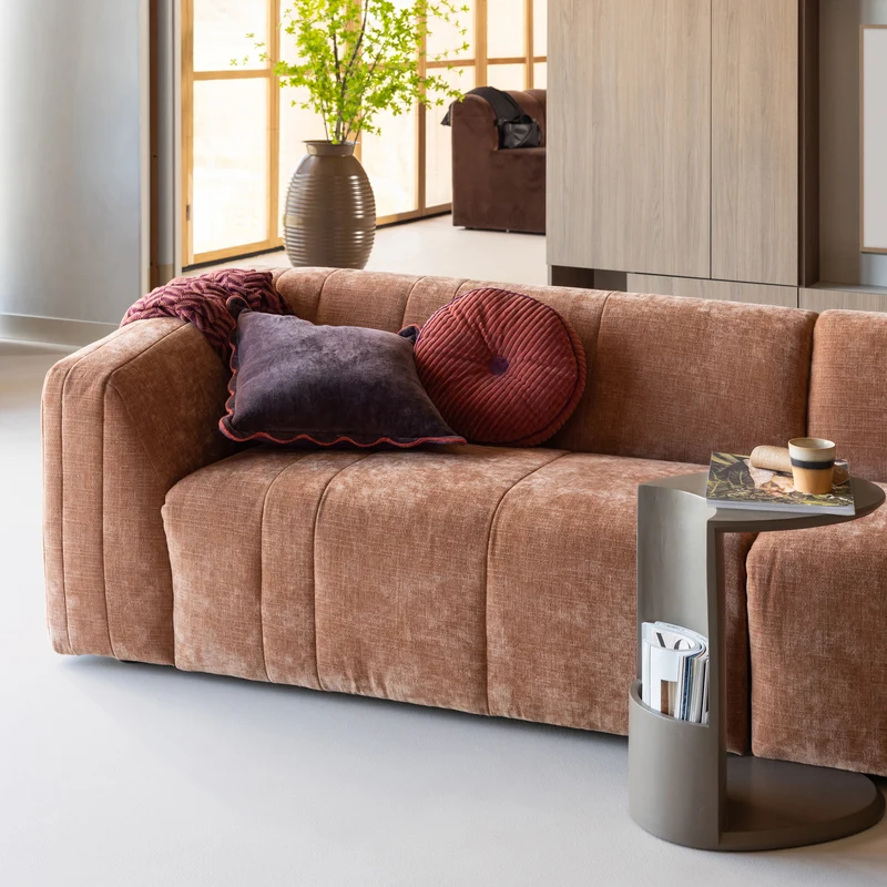 Wobi beistelltisch holz mokkabraun