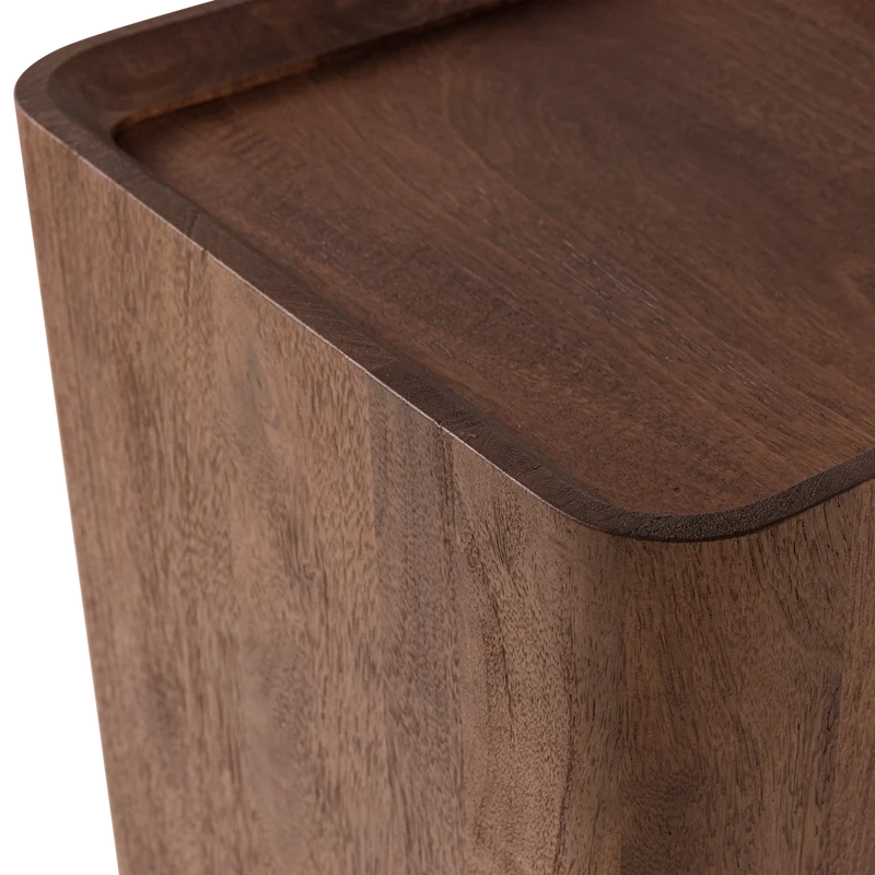 Volu beistelltisch mangoholz braun