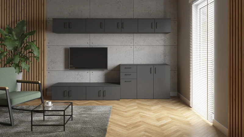MultiDo Open Shelf Unit 80×35×40 cm – Floor, Desk or Wall Mounted | Light Atelier